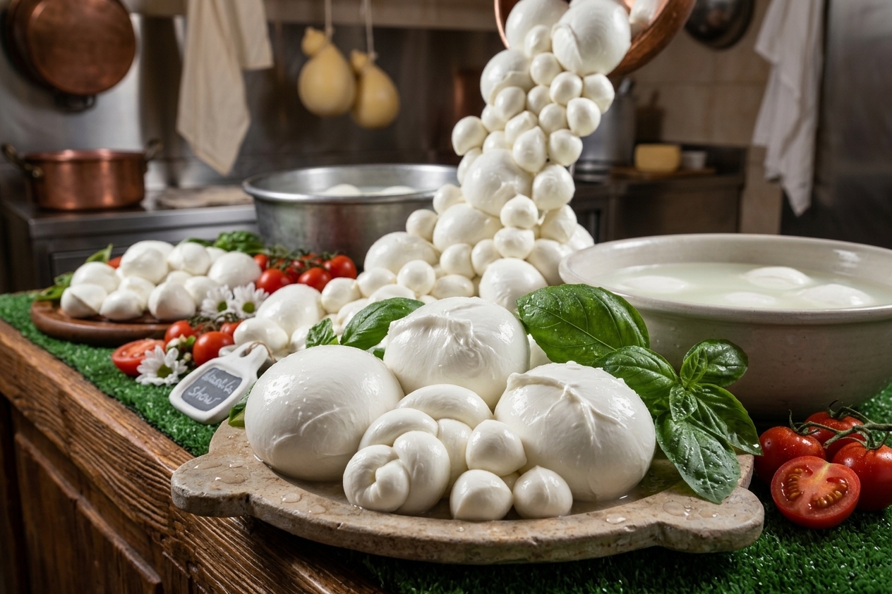 Zážitková gastronomie v přímém přenosu. Podívejte se, jak vzniká čerstvá mozzarella v místní sýrárně, a ochutnejte Toskánsko v jeho nejčistší podobě.